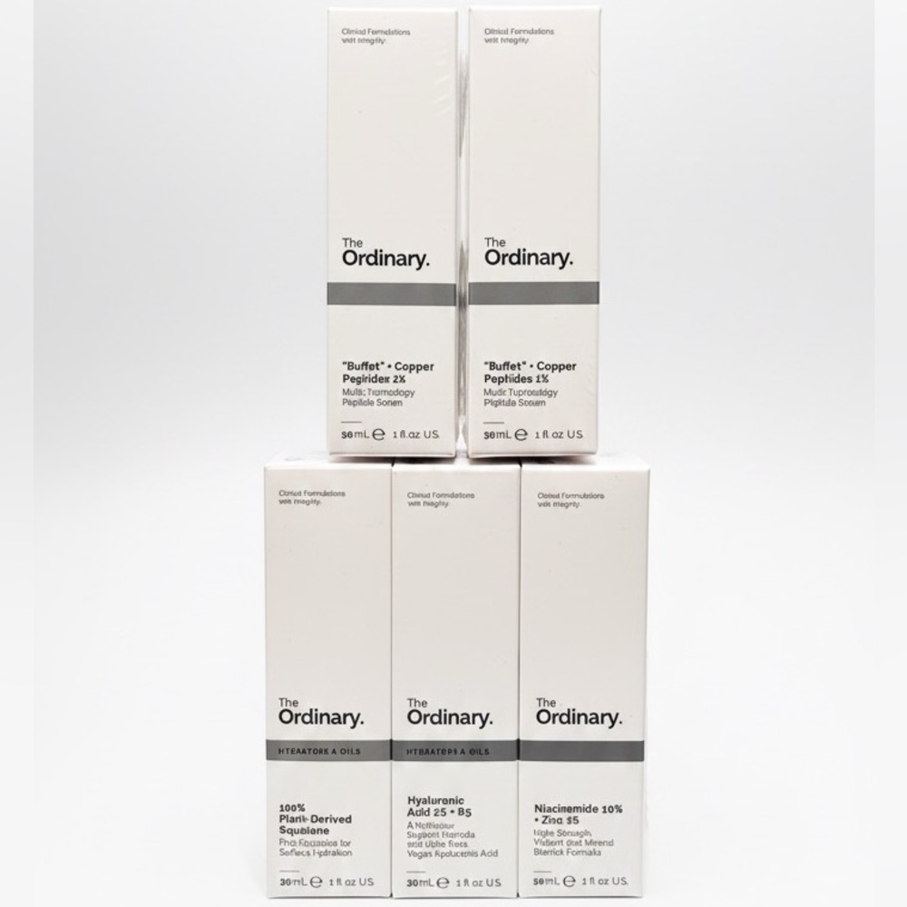 NEW ‼️ 5 x THE ORDINARY SEALED - SET OF 5 BOTTLES BUNDLE DEAL